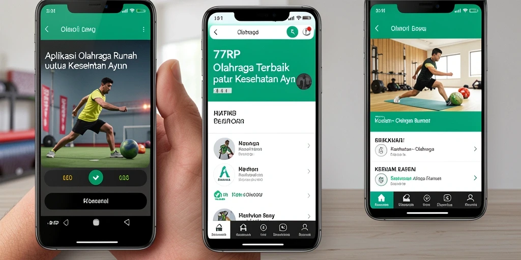 Antarmuka pengguna 77RP yang ramah dan mudah digunakan.