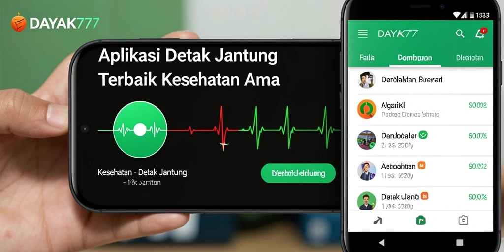Tampilan antarmuka aplikasi DAYAK777 yang user-friendly.